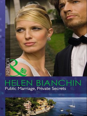 cover image of Public Marriage, Private Secrets